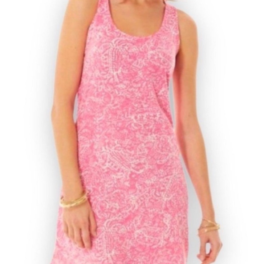 Lilly Pulitzer Pink Razor Back Dress